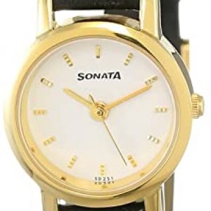 Sonata Analog White Dial Women's Watch NM8976YL02W / NL8976YL02W