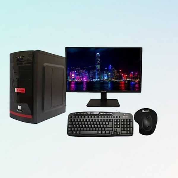 HASONS All-in-One Desktop Computer Set Desktop Computer For Office Use Desktop Computer For Home Use PC for Home PC For Office Screen 21.5