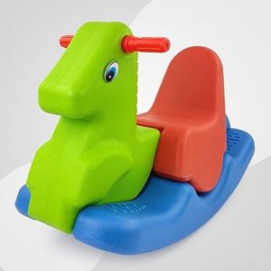 NHR Horse Shaped Baby Rocker, Toddler Baby Rocker Cum Ride on for 1 Years+ Kids Rocker