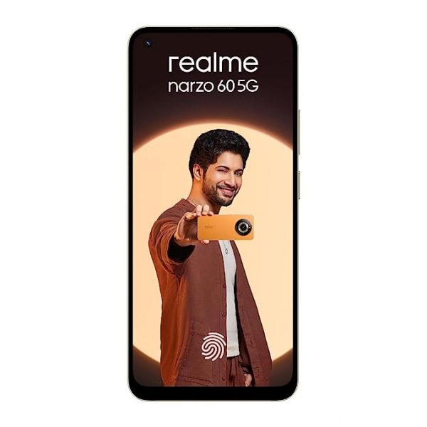 realme narzo 60 5G (Mars Orange,8GB+128GB) 90Hz Super AMOLED Display