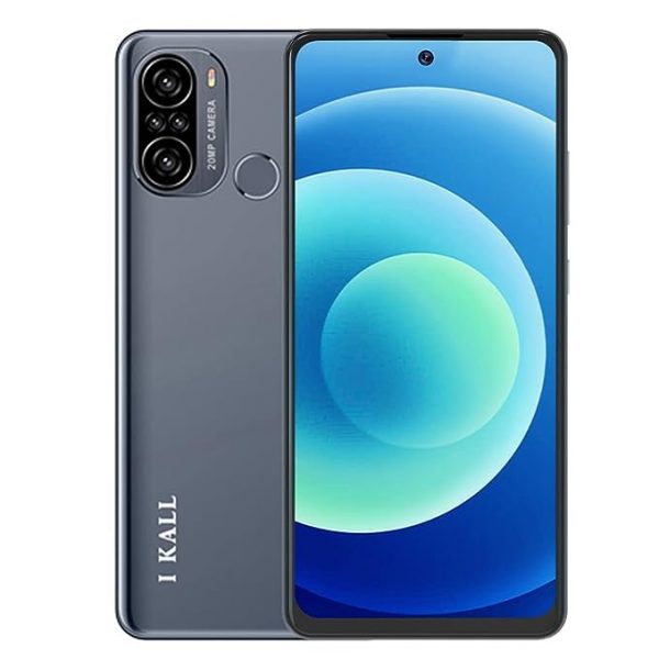 IKALL Z14 4G Smartphone with 6.82 Inch HD+ Display (Android 10.0, 4GB RAM + 64GB Storage) (Grey)