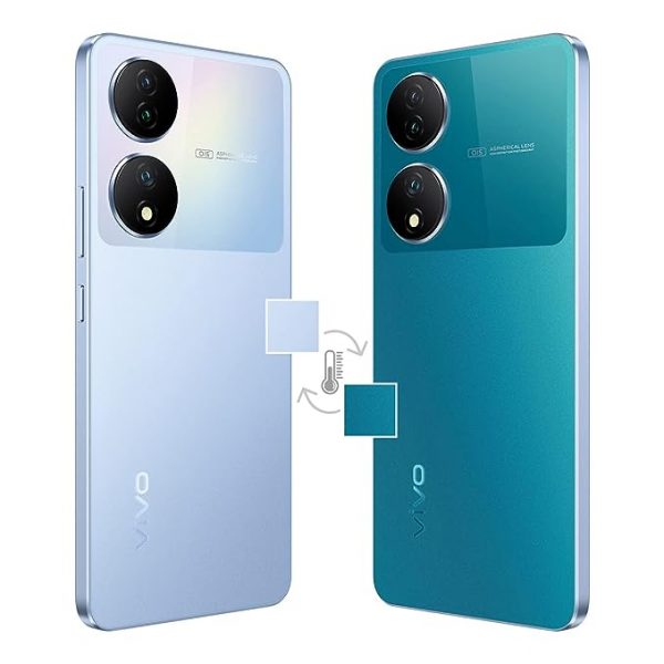 Vivo Y100A 5G (Pacific Blue, 8GB RAM, 256GB Storage) with No Cost EMI Additional Exchange Offers