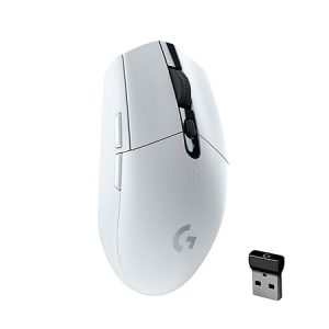 Logitech G304 Lightspeed Wireless Gaming Mouse, Hero Sensor, 12,000 DPI, Lightweight, 6 Programmable Buttons