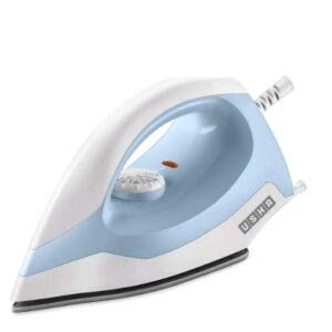 USHA EI 3802 1000-Watt Dry Iron (Blue-White)