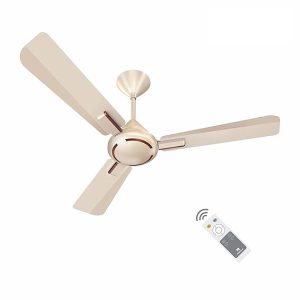 Havells 1200mm Ambrose BLDC Motor Ceiling Fan Remote Controlled, High Air Delivery Fan 5 Star Rated