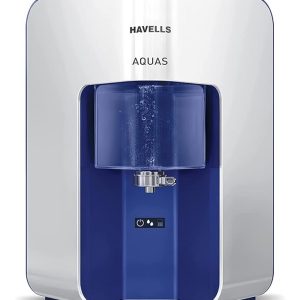 Havells AQUAS Water Purifier (White and Blue), RO+UF, Copper+Zinc+Minerals, 5 stage Purification, 7L Tank