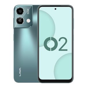 Lava O2 (Imperial Green, 8GB RAM, UFS 2.2 128GB Storage) AG Glass Back T616 Octacore Processor