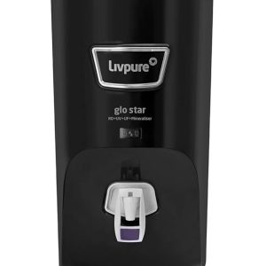 Livpure Glo Star RO+In-Tank UV+UF+Mineraliser - 7 L Storage, 15 LPH Water Purifier for Home