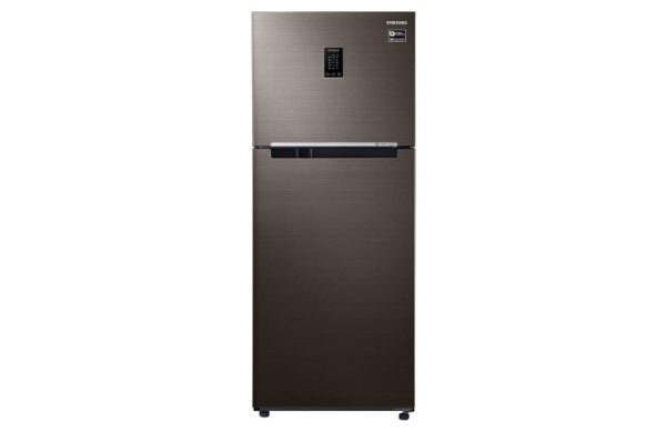 Samsung 355 L 2 Star Inverter Frost-Free Convertible 5 In 1 Curd Maestro Double Door Refrigerator (RT39C5C32DX HL,Luxe Brown 2023 Model)