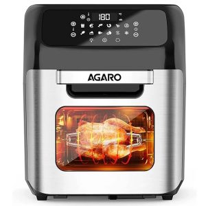 AGARO Regency Air Fryer For Home, 12L, Family Rotisserie Oven, 1800W, 9 Preset Menu