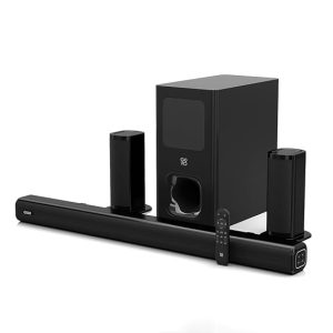 GOVO GoSurround 955 200W Sound bar, 5.1 Channel Home Theatre, Mega subwoofer, HDMI, Opt, AUX, USB & Bluetooth