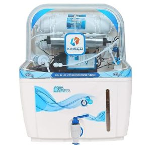 Kinsco Genuine Aqua Laser 15 Litre RO + Uv + UF + TDS Adjuster Water Purifier for home office