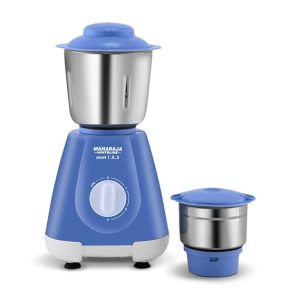 Maharaja Whiteline Smart 1..2..3 Mixer Grinder with 2 Jars, Long Lasting Performance with 500 Watt Motor