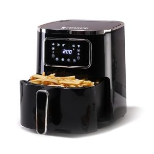 Wonderchef Platinum Air Fryer Digital Rapid Air Technology Temperature and Time Control